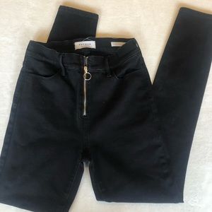 PACSUN high-rise black jeans
